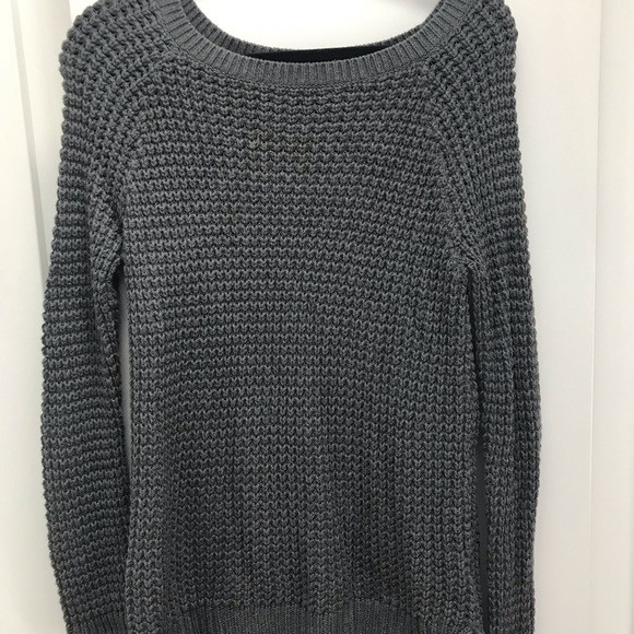 Grey tunic sweater - Picture 1 of 2